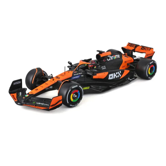 1/24 bburago mclaren mcl38 miami grand prix 2024