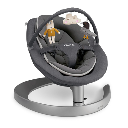 Nuna Leaf Grow Bouncer & Toddler Chair with Toy Bar
