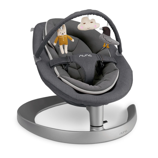 Nuna Leaf Grow Bouncer & Toddler Chair with Toy Bar