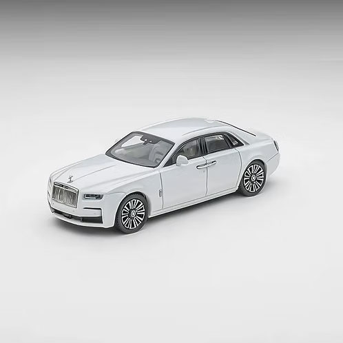 King Model Rolls-Royce Ghost Series II White 1:64 Diecast Model Car