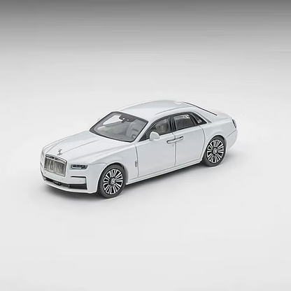King Model Rolls-Royce Ghost Series II White 1:64 Diecast Model Car