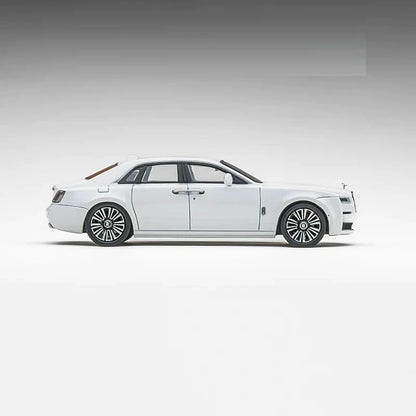 King Model Rolls-Royce Ghost Series II White 1:64 Diecast Model Car