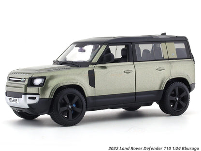 1:24 2022 Land Rover Defender 110 green