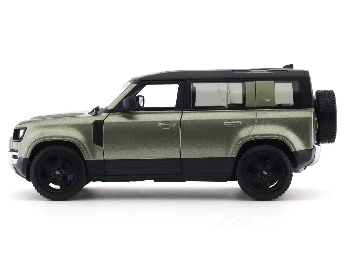 1:24 2022 Land Rover Defender 110 green