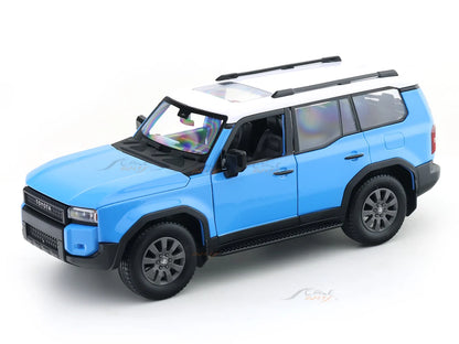 Maisto 2024 Toyota Land Cruiser Blue 1:24 Diecast Model Car