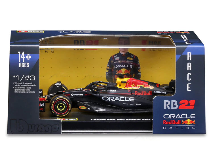 Bburago 1:43 formula f1 oracle red bull racing rb21