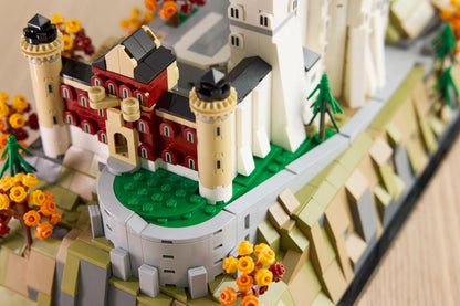 Architecture Neuschwanstein Castle Collectible for Adults 21063 Building Kit
