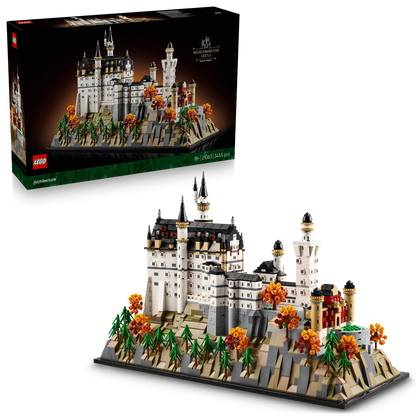 Architecture Neuschwanstein Castle Collectible for Adults 21063 Building Kit