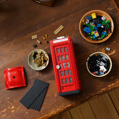 LEGO Ideas Red London Telephone Box Set 21347 (1460 Pieces)