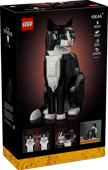 LEGO Ideas Tuxedo Cat 21349 – 1,710 Pieces | Buildable Cat Display Model