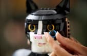LEGO Ideas Tuxedo Cat 21349 – 1,710 Pieces | Buildable Cat Display Model