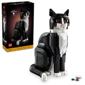 LEGO Ideas Tuxedo Cat 21349 – 1,710 Pieces | Buildable Cat Display Model