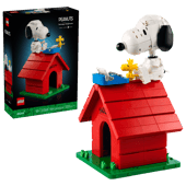 LEGO Ideas Peanuts: Snoopy’s Doghouse 21368 Building Set for Adults