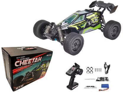 SCY-16201 Cheetah RTR 1:16 4WD Brushed RC Buggy