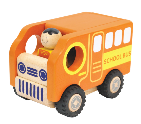 Wooden School Bus