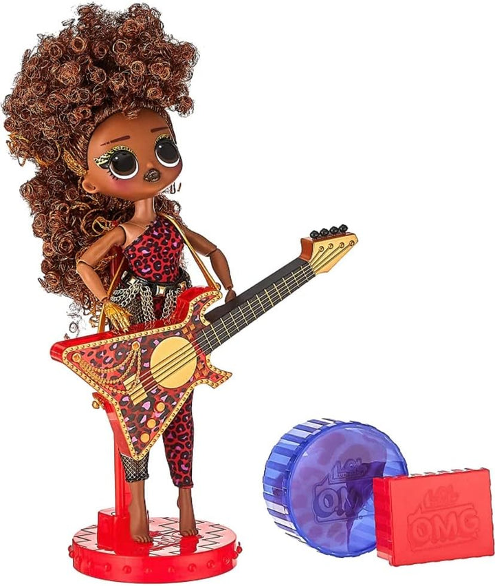 LOL Surprise OMG Remix Rock Ferocious Fashion Doll with 15 Surprises