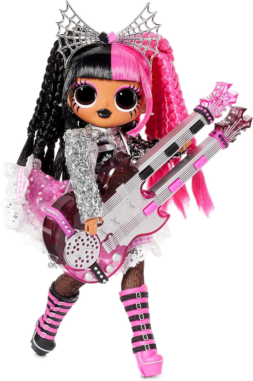 LOL Surprise OMG Remix Rock Metal Chick Fashion Doll with 15 Surprises