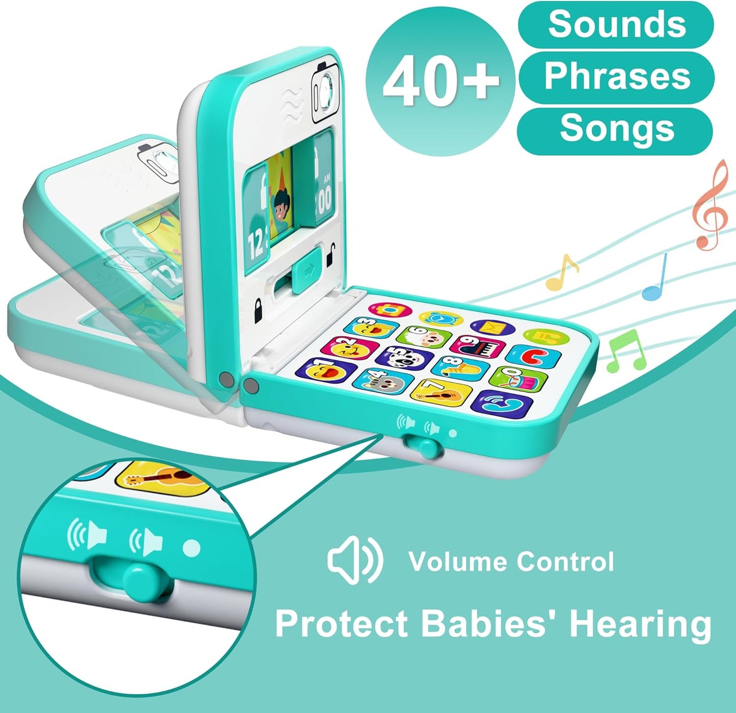 Hola Foldable & Slide Baby Musical Phone