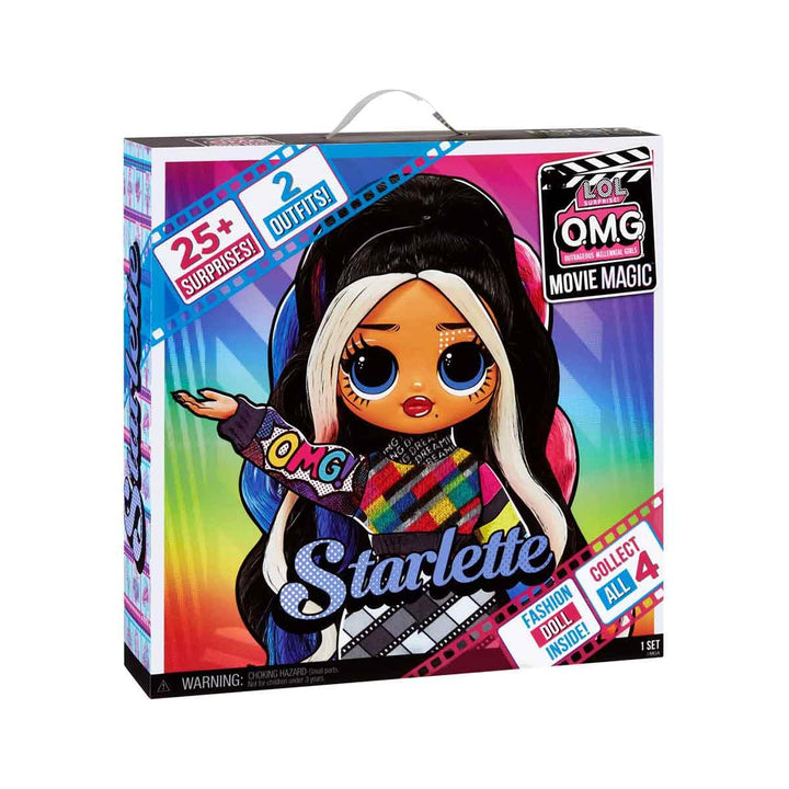 L.O.L. Surprise! OMG Movie Magic Starlette Fashion Doll with 25