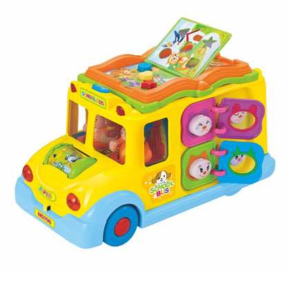 Hola Keep Me Busy School Bus , Educational toy