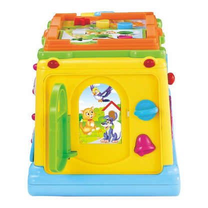 Hola Keep Me Busy School Bus , Educational toy