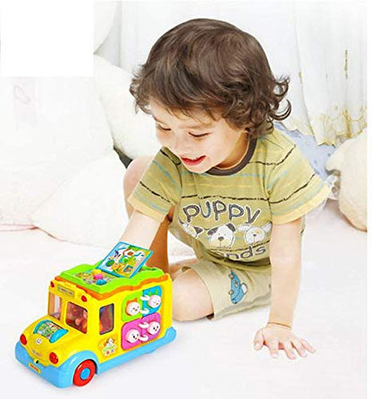 Hola Keep Me Busy School Bus , Educational toy