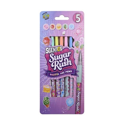 ugar Rush Scented Pastel Gel Pens (PACK OF 12)