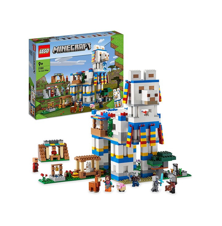 LEGO Minecraft The Llama Village 21188 Building Kit (1,252 Pieces)