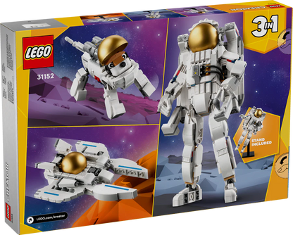 lego Creator Space Astronaut 3in1 Toy Set 31152