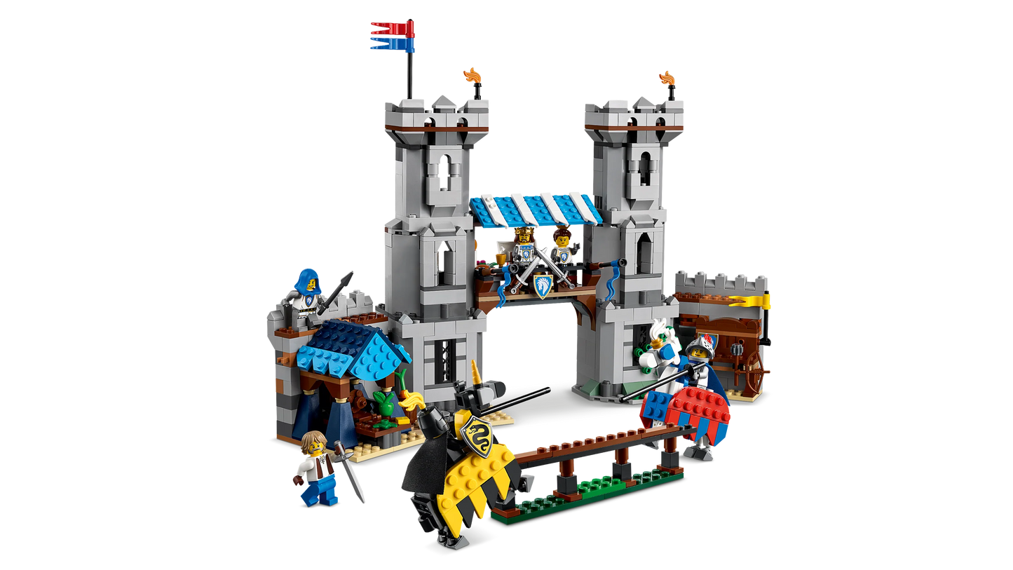 Creator 3in1 Medieval Horse Knight Castle 31168 Building Kit