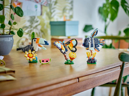 Creator 3in1 Wild Animals: Tropical Toucan Figure 31173 Building Kit