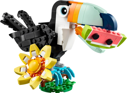 Creator 3in1 Wild Animals: Tropical Toucan Figure 31173 Building Kit