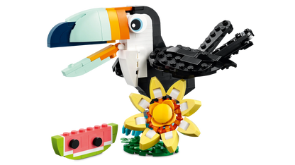 Creator 3in1 Wild Animals: Tropical Toucan Figure 31173 Building Kit