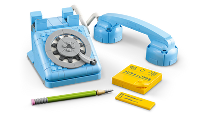 Creator 3in1 Retro Telephone Nostalgic and Vintage Toy Phones 31174 Building Kit