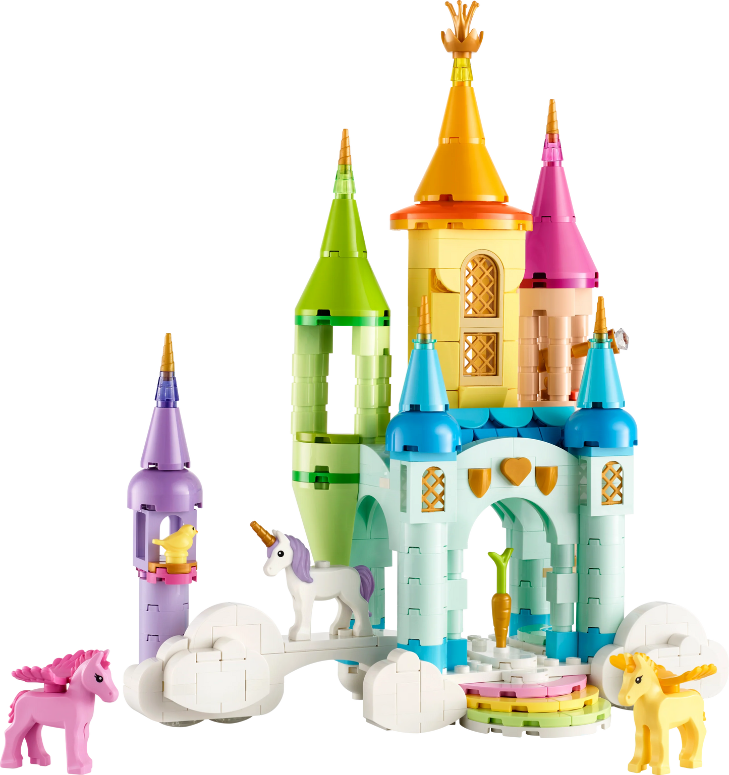 Creator 3in1 Unicorn Castle Toy Animals and Room Decor 31175 Building Kit