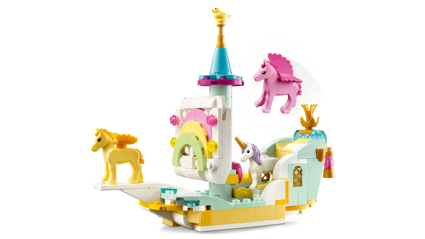 Creator 3in1 Unicorn Castle Toy Animals and Room Decor 31175 Building Kit