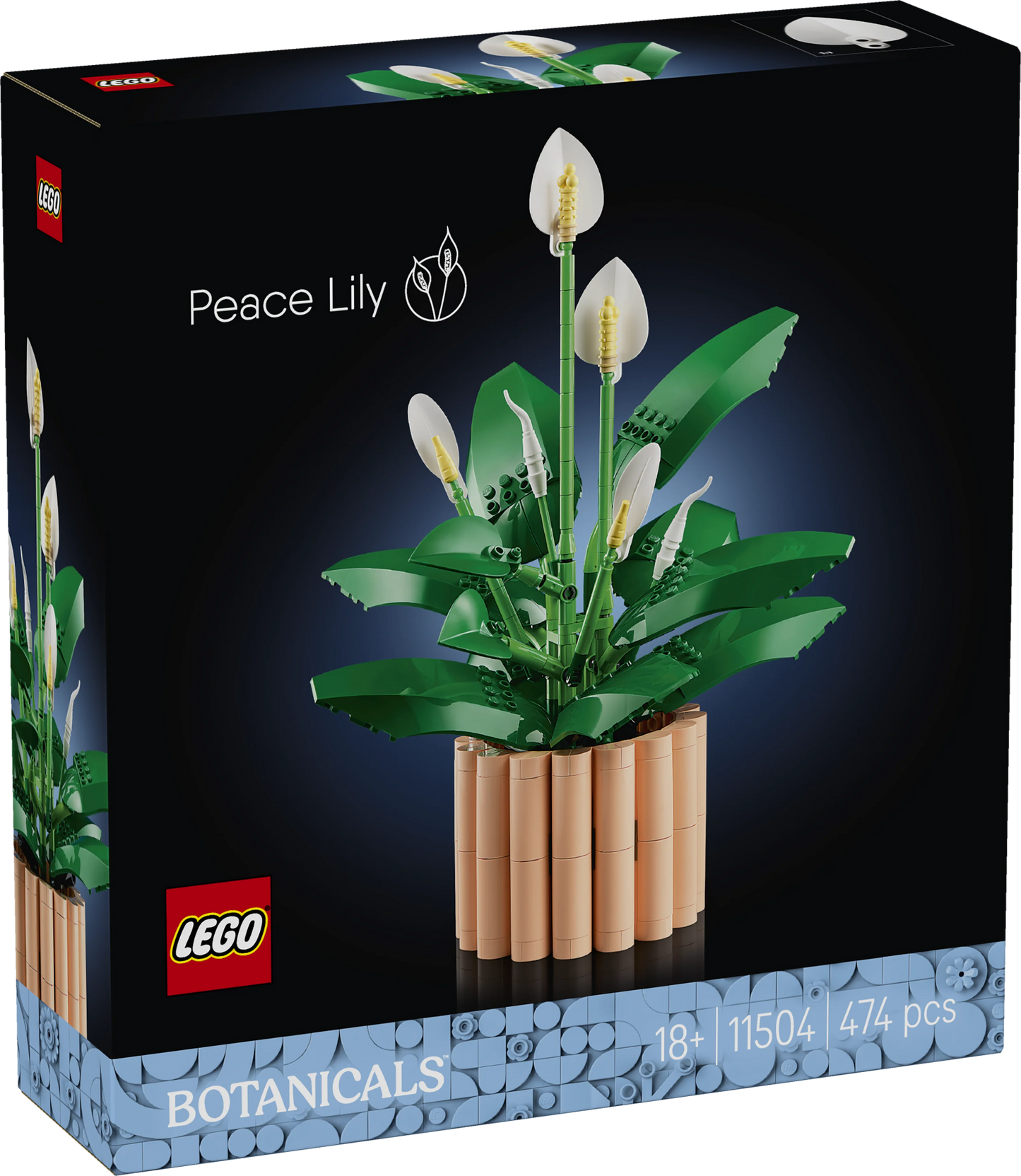 LEGO Botanicals Peace Lily Flower Decor 11504