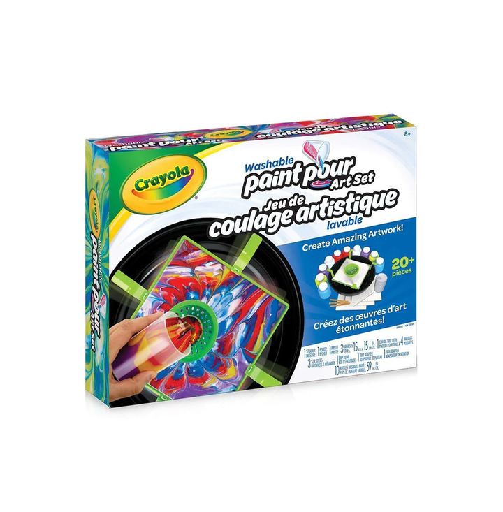 Crayola Washable Paint Pour Art Set