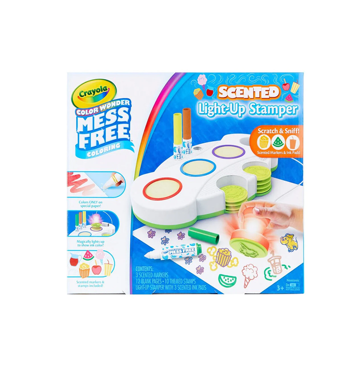 Crayola Color Wonder Mess Free Scented Light Up Stamper Set