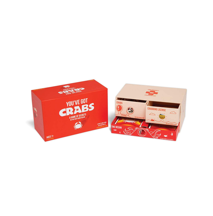 You've Got Crabs by Exploding Kittens - A Card Game Filled with Crustaceans and Secrets -