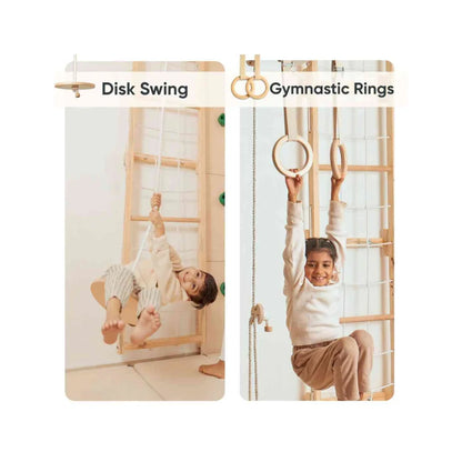 Curious Cub Space Saver Jungle Gym 4 (9 Feet )