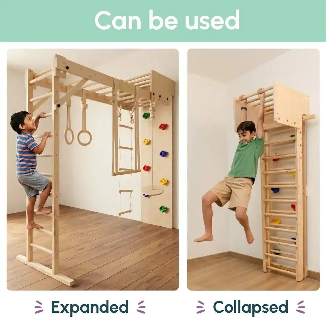 Wall Foldable Jungle Gym