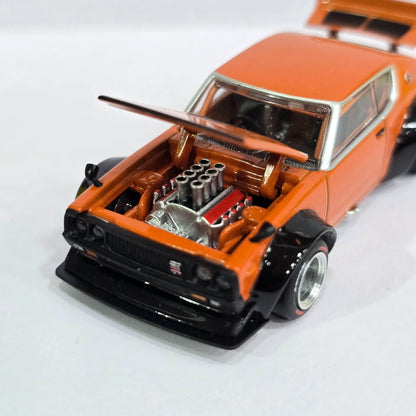POP RACE S34-01 SKYLINE GT-R V8 DRIFT (KENMERI) 1:64 SCALE DIECAST MODEL