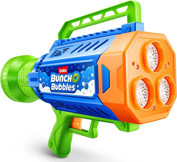 ZURU Bunch O Bubbles Motorized Mega Bubble Blaster – Rechargeable Bubble Gun with LED Lights