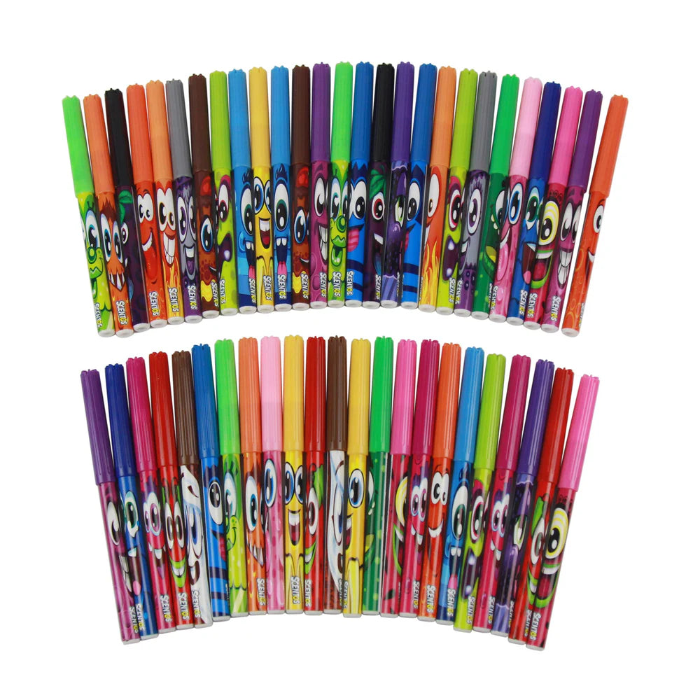 Scented 50 Fibre Tip Pens