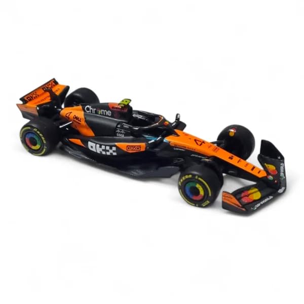 Bburago 1/64 Mclaren MCL39 4 Lando Norris Formula 1 Model 28-58007N