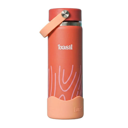 Basil HydraRush 600ml Insulated Stainless Steel Bottle – Classic Lilac