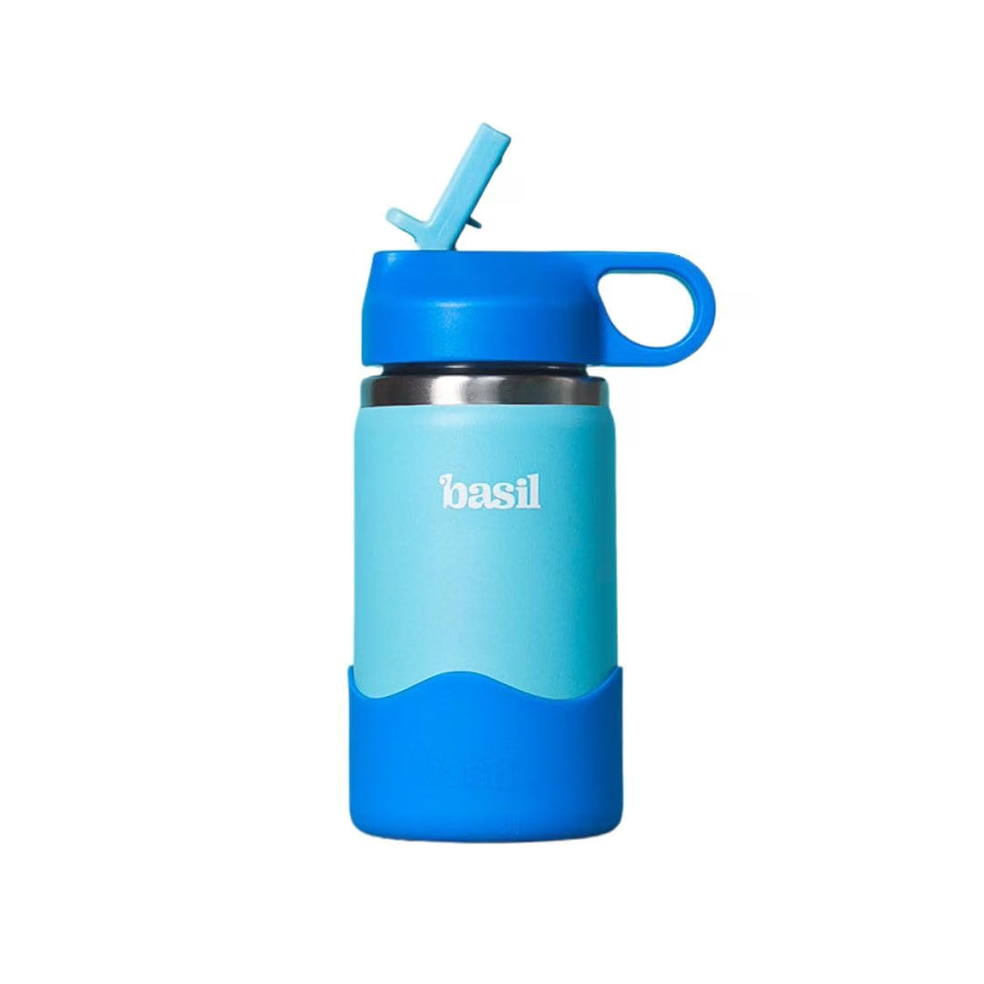 Basil HydraRush 380ml Insulated Stainless Steel Water Bottle – BPA-Free Kids Sipper