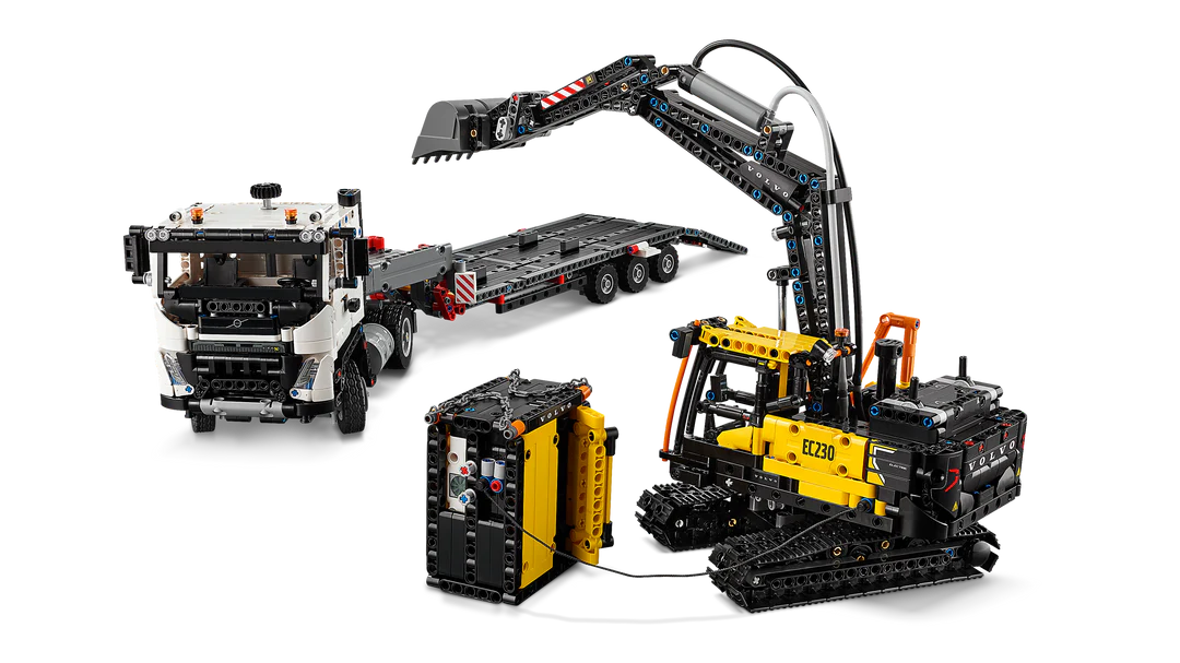 LEGO Technic Volvo FMX Truck & EC230 Electric Excavator 42175