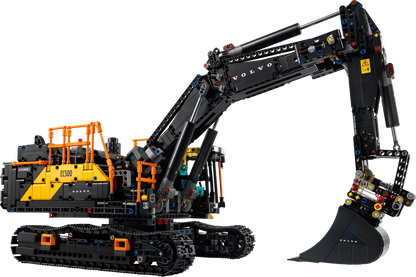 Technic Volvo EC500 Hybrid Excavator Set, Gift for Adults 42215 Building Kit